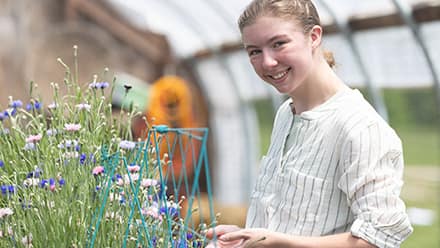 Kayla Stoll, entering her junior year at SNHU, is pursuing dual online STEM degrees in environmental science and environmental engineering.