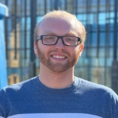 Tanner Shaw, a project manager on the financial literacy team at SNHU.