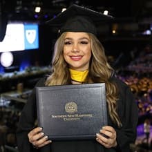 Tiare Hazen at Commencement