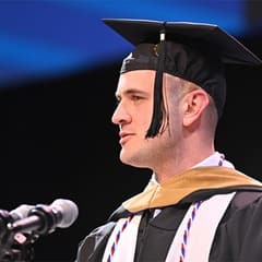  Tyler Paul Roberts, a 2025 graduate of SNHU's Master of Business Administration (MBA) program. 