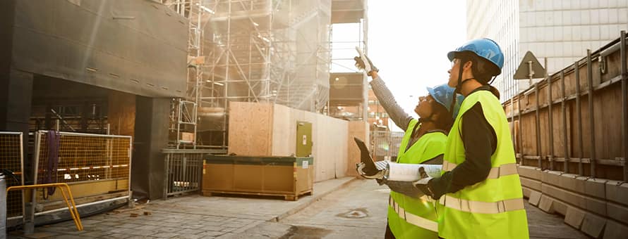 Two engineers discussing what engineering is