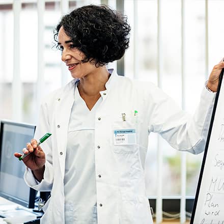 A public health professional describing what epidemiology is and how to become an epidemiologist.