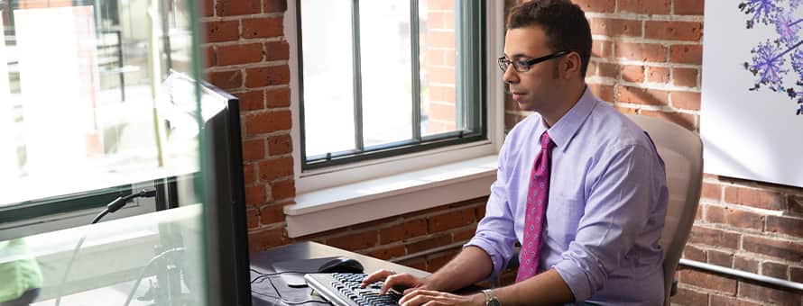 An IT professional looking to see which online IT degree is right for him