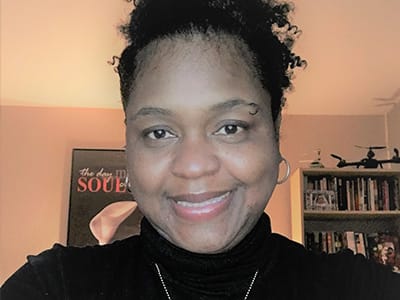 Yvonne Pierre, who earned her online master's in English from SNHU in 2017.