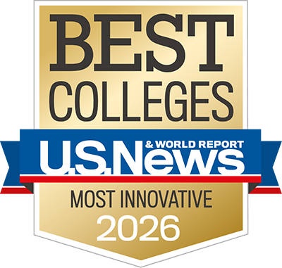 Best Colleges - Most Innovative 2026 badge from U.S. News & World Report