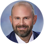 Head shot of Matt Frederiksen-England, Chief Compliance Officer of University of Missouri Health Care.