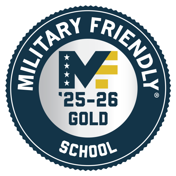 Military Friendly School '25-26 Gold Badge